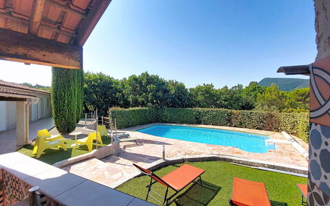 Bois D'Astros: Piscina, Ricorrere, Estate, Hacienda, Tempo Libero, Giardino, Eco Hotel, Shade, Backyard, Agriturismo