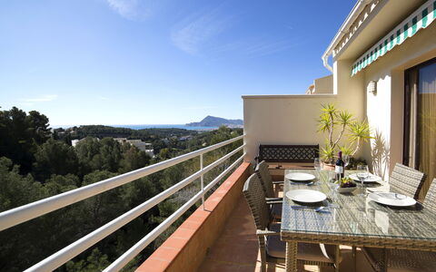 Bernia Golf: Proprietà, Costruzione, Immobiliare, Casa, Architettura, Casa, Appartamento, Balcone, Cielo, Tetto