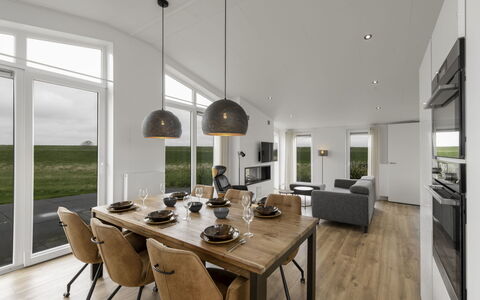 Wemeldinge 220: Sala Da Pranzo, Camera, Interior Design, Proprietà, Mobilia, Costruzione, Soffitto, Tavolo, Casa, Pavimento