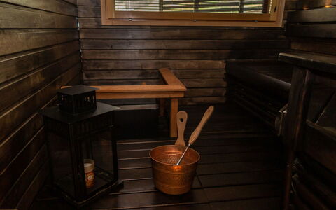 Tahko Spa Suites Orange B 1: Legna, Villetta, Color Legno, Latifoglie, Log Cabin, Plank, Soffitto, Materiali Naturali, Legname, Edifici Giardino
