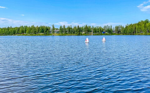 Rukatonttu D 15: Blu, Acqua, Risorse Idriche, Corpo D'Acqua, Natura, Waterway, Estate, Nube, Riflessione