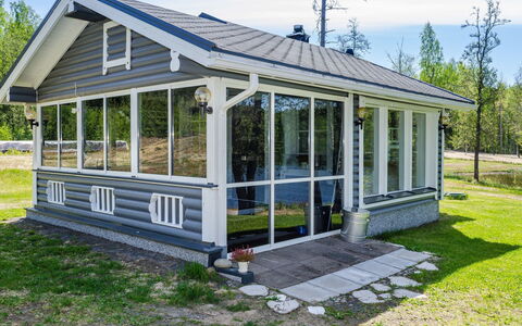 Villa Leinola 2: Legna, Villetta, Log Cabin, Foresta, Capannone, Edifici Giardino, Larice, Woodland, Color Legno