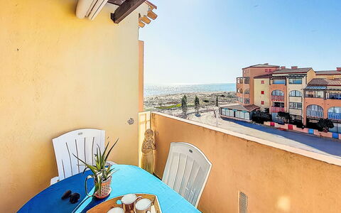 Le Barcarès 400: Appartamento, Zona Residenziale, Casa, Balcone, Hotel