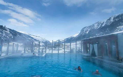 Tga da Plaz: Cielo, Catena Montuosa, Montagna, Acqua, Atmosfera, Alpi, Resort Citta ', Piscina, Hill Station, Nube