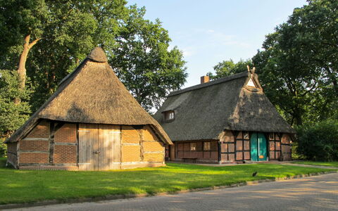 Sandbostel 601: Thatching, Casa, Casa, Proprietà, Villetta, Tetto, Costruzione, Agriturismo, Area Rurale, Erba