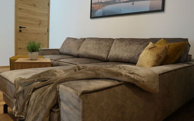 Alloggio:&nbsp;Penthouse mit 4 Schlafzimmern & Sauna 110.8