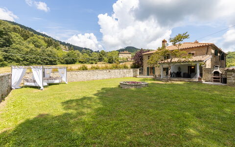 Villa Il Biancospino: Nube, Cielo, Pianta, Albero, Lotto, Erba, Paesaggio Naturale, Paesaggio, Pascolo, Immobiliare
