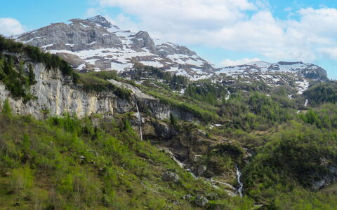 Dörfli: Cielo, Neve, Montagna, Natura, Paesaggio Naturale, Pendenza, Casa, Costruzione, Congelamento, Area Rurale