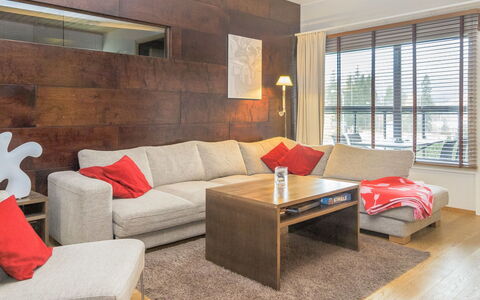 Tahko Spa Suites Orange a 8: Legna, Inverno, Neve, Casa, Villetta, Congelamento, Raccordo, Log Cabin, Ghiaccio