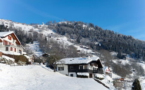 Wohnung Nr.2: Neve, Montagna, Cielo, Proprietà, Finestra, Costruzione, Nube, Casa, Albero, Pendenza