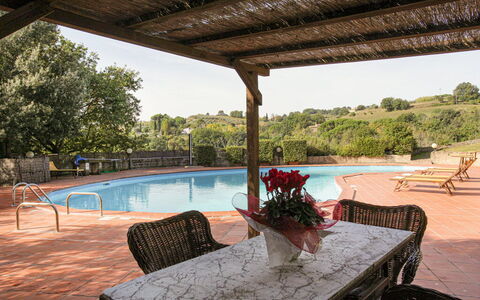 Villa Laura: Acqua, Cielo, Proprietà, Tavolo, Pianta, Mobilia, Piscina, Sedia, Mobili Da Esterno, Illuminazione