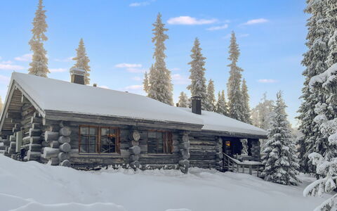 Kelotorppa a: Albero, Banca, Casa, Villetta, Lago, Stagno, Foresta, Log Cabin