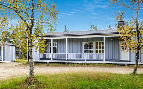 Saariseläntie 8 e 11: Legna, Villetta, Log Cabin, Foresta, Capannone, Edifici Giardino, Larice, Woodland, Color Legno
