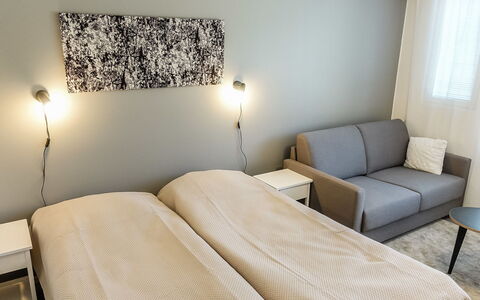 Skistar 105: Mobilia, Interior Design, Pavimento, Pavimentazione, Parete, Legna, Camera, Letto, Camera Da Letto, Tessile