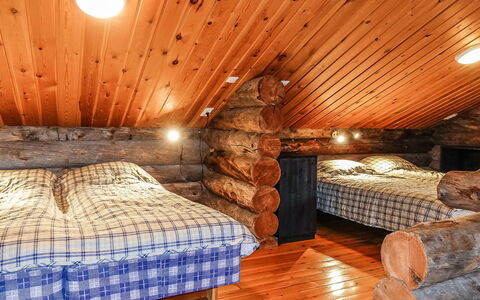 Sallanhelmi C2: Legna, Villetta, Log Cabin, Foresta, Capannone, Edifici Giardino, Larice, Woodland, Color Legno
