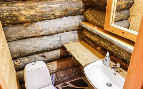Sallanhelmi C2: Legna, Villetta, Log Cabin, Foresta, Capannone, Edifici Giardino, Larice, Woodland, Color Legno