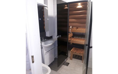 Vahtamantie 8 B: Legna, Villetta, Log Cabin, Foresta, Capannone, Edifici Giardino, Larice, Woodland, Color Legno