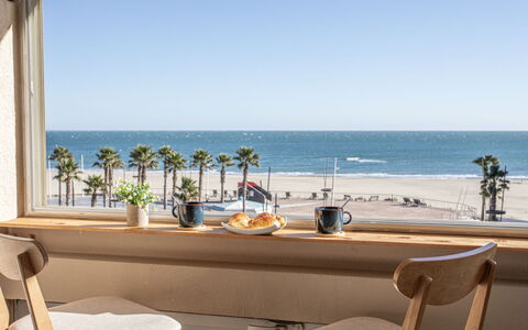 Canet-Plage 670: Corpo D'Acqua, Mobilia, Mare, Spiaggia, Costa, Costiera E Morfologie Oceanic, Oceano, Sedia, Mobili Da Esterno, Riva