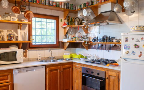 Farfa: Lavandino Della Cucina, Cabinetry, Controsoffitto, Proprietà, Lavello, Elettrodomestico Da Cucina, Cucina, Elettrodomestico, Finestra, Illuminazione