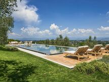 The swimming pool