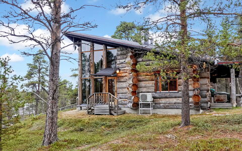 Nilimella: Legna, Villetta, Log Cabin, Foresta, Capannone, Edifici Giardino, Larice, Woodland, Color Legno