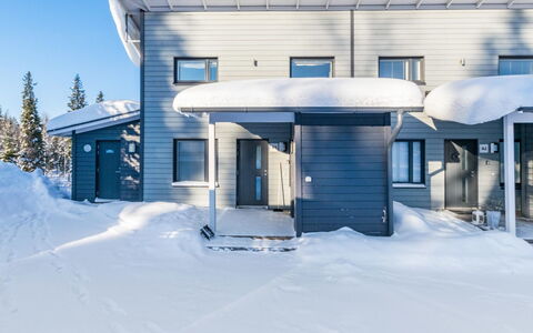 Skivillas 78 Ukkohalla (1): Area Rurale, Hill Station, Villaggio, Catena Montuosa, Valle, Paesino Di Montagna, Alpi, Eco Hotel, Balcone, Hotel