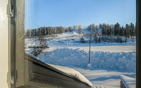 Skivillas 61 Ukkohalla (B1): Legna, Casa, Neve, Villetta, Casa, Inverno, Tetto, Congelamento, Raccordo, Pendenza