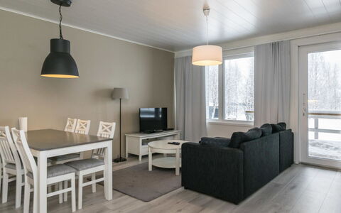 Skivillas Paljakka 3. (2Mh): Area Rurale, Hill Station, Villaggio, Catena Montuosa, Valle, Paesino Di Montagna, Alpi, Eco Hotel, Balcone, Hotel