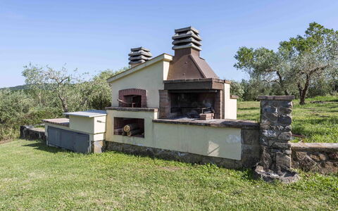 Casina Dell'acquaborra: Giardino, Backyard, Prato, Landscaping, Estate, Cortile, Agriturismo, Struttura Esterna, Massoneria Forno