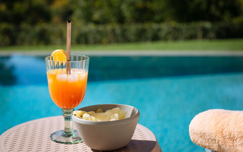 Villa Castiglioni: Cibo, Tavola, Tavolo, Acqua, Bicchieri, Bevanda Alcolica, Ingrediente