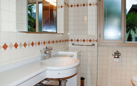 Rex App. 3: Idraulico Fixture, Specchio, Rubinetto, Lavello, Proprietà, Lavandino Del Bagno, Verde, Bagno, Interior Design, Pavimento
