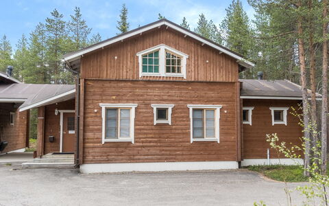 Lauri 4 Iso: Legna, Neve, Inverno, Villetta, Congelamento, Casa, Log Cabin, Larice, Raccordo