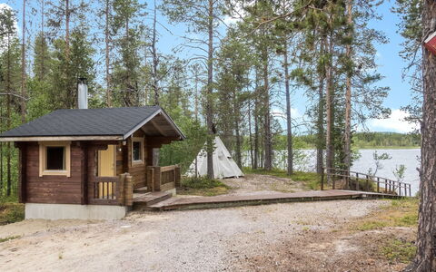 Kätkä: Legna, Villetta, Log Cabin, Foresta, Capannone, Edifici Giardino, Larice, Woodland, Color Legno