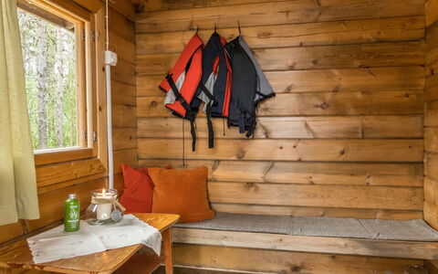 Kätkä: Legna, Villetta, Log Cabin, Foresta, Capannone, Edifici Giardino, Larice, Woodland, Color Legno