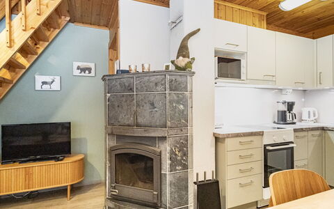 Välitie 4 F 14: Legna, Villetta, Log Cabin, Foresta, Capannone, Edifici Giardino, Larice, Woodland, Color Legno