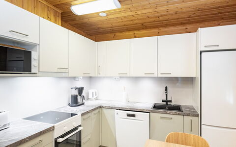 Välitie 4 F 14: Legna, Villetta, Log Cabin, Foresta, Capannone, Edifici Giardino, Larice, Woodland, Color Legno