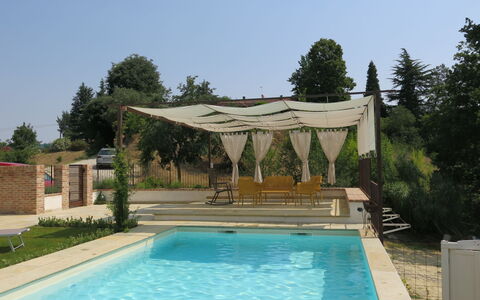 Tenuta Margherita: Acqua, Pianta, Proprietà, Cielo, Piscina, Albero, Shade, Erba, Rettangolo, Materiale Composito