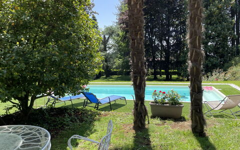 Sofia: Pianta, Acqua, Paesaggio Naturale, Albero, Shade, Lotto, Erba, Cielo, Mobili Da Esterno, Piscina