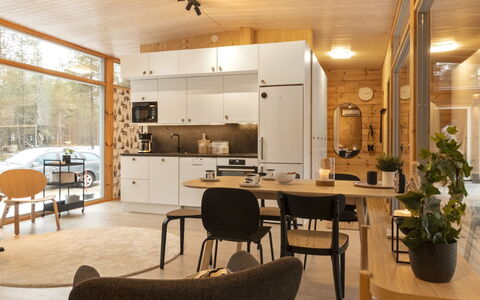 Solokoto: Interior Design, Pavimentazione, Legna, Mobilia, Soffitto, Lampada, Pavimento, Illuminazione, Cucina, Cucina & Sala Da Pranzo Tavolo