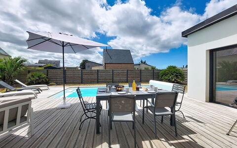 Les Lagons du Lividic: Mobilia, Mobili Da Esterno, Sedia, Deck, Tavolo Esterno, Materiale Composito, Cucina & Sala Da Pranzo Tavolo, Terrazza, Shade, Piscina