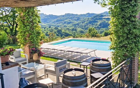 Sant'Evasio: Mobili Da Esterno, Tempo Libero, Piscina, Ricorrere, Eco Hotel, Vacanza, Shade, Tavolo Esterno, Lettino, Vaso Di Fiori