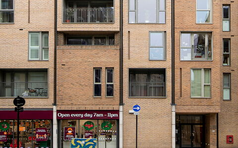 Great Suffolk Street, Waterloo: Costruzione, Finestra, Urban Design, Quartiere, Parete, Brick, Zona Residenziale, Condominio, Facciata