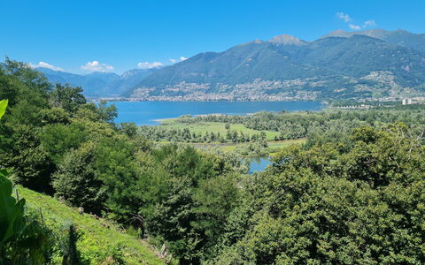 Casa Cavriana: Cielo, Acqua, Montagna, Pianta, Verde, Azzurro, Paesaggio Naturale, Albero, Nube, Lago