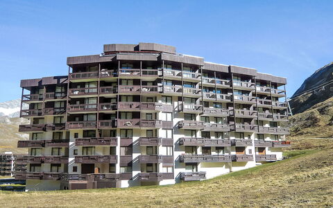 Tignes 320: Appartamento, Condominio, Neve, Geomorfologia Glaciale, Inverno, Congelamento, Balcone, Paesino Di Montagna
