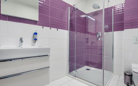Pięć Mórz: Idraulico Fixture, Soffione Doccia, Costruzione, Doccia, Viola, Bagno, Interior Design, Casa, Asta Doccia