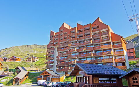 Val Thorens 130: Cielo, Costruzione, Proprietà, Infrastruttura, Urban Design, Architettura, Quartiere, Zona Residenziale, Legna
