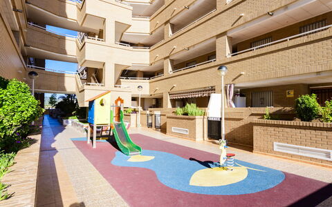 Jardines del Mar Ii - Marina D'Or: Pianta, Proprietà, Architettura, Urban Design, Costruzione, Quartiere, Zona Residenziale, Linea, Pavimentazione, Tempo Libero