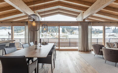 Alloggio:&nbsp;Penthouse mit 3 Schlafzimmern & Kamin 400.5