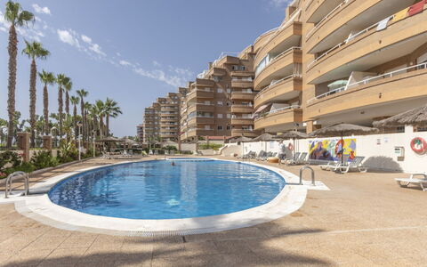 Apartamento 1Ra Línea Marina D'Or: Bianca, Numero, Immagine Dello Schermo
