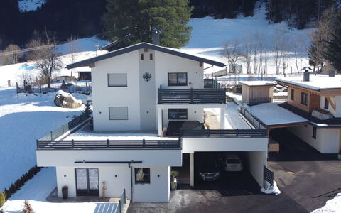Haus Goldmann: Proprietà, Cielo, Tavolo, Legna, Shade, Pavimento, Mobili Da Esterno, Sedia, Pavimentazione, Color Legno